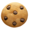 Cookie emoji on Apple
